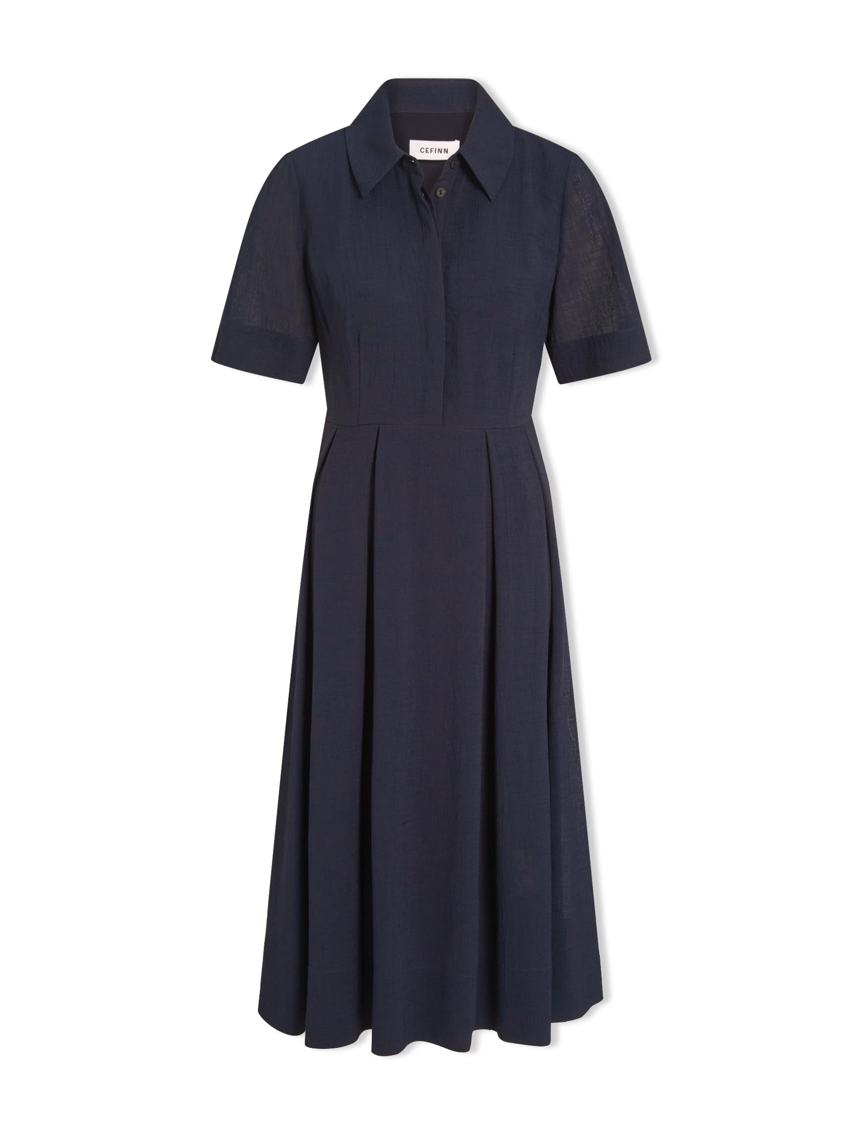 Anya Techni Voile Dress - Lavender