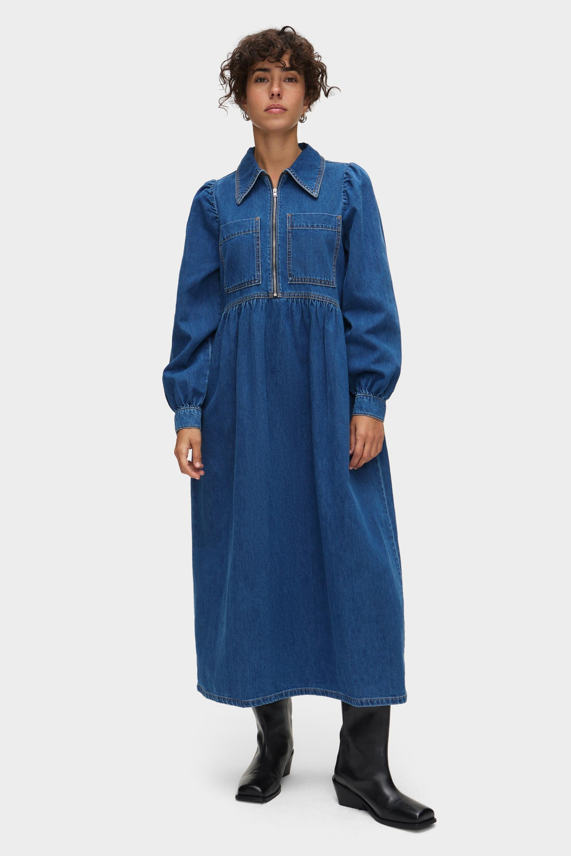 Gabriella Denim Dress