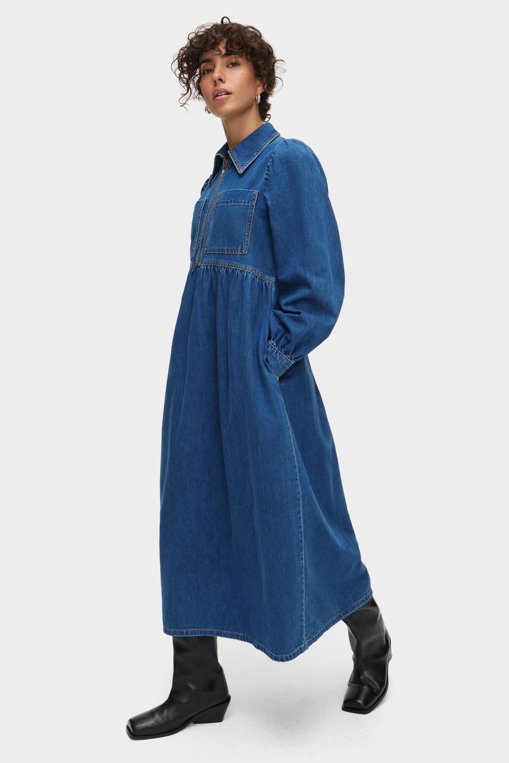 Gabriella Denim Dress