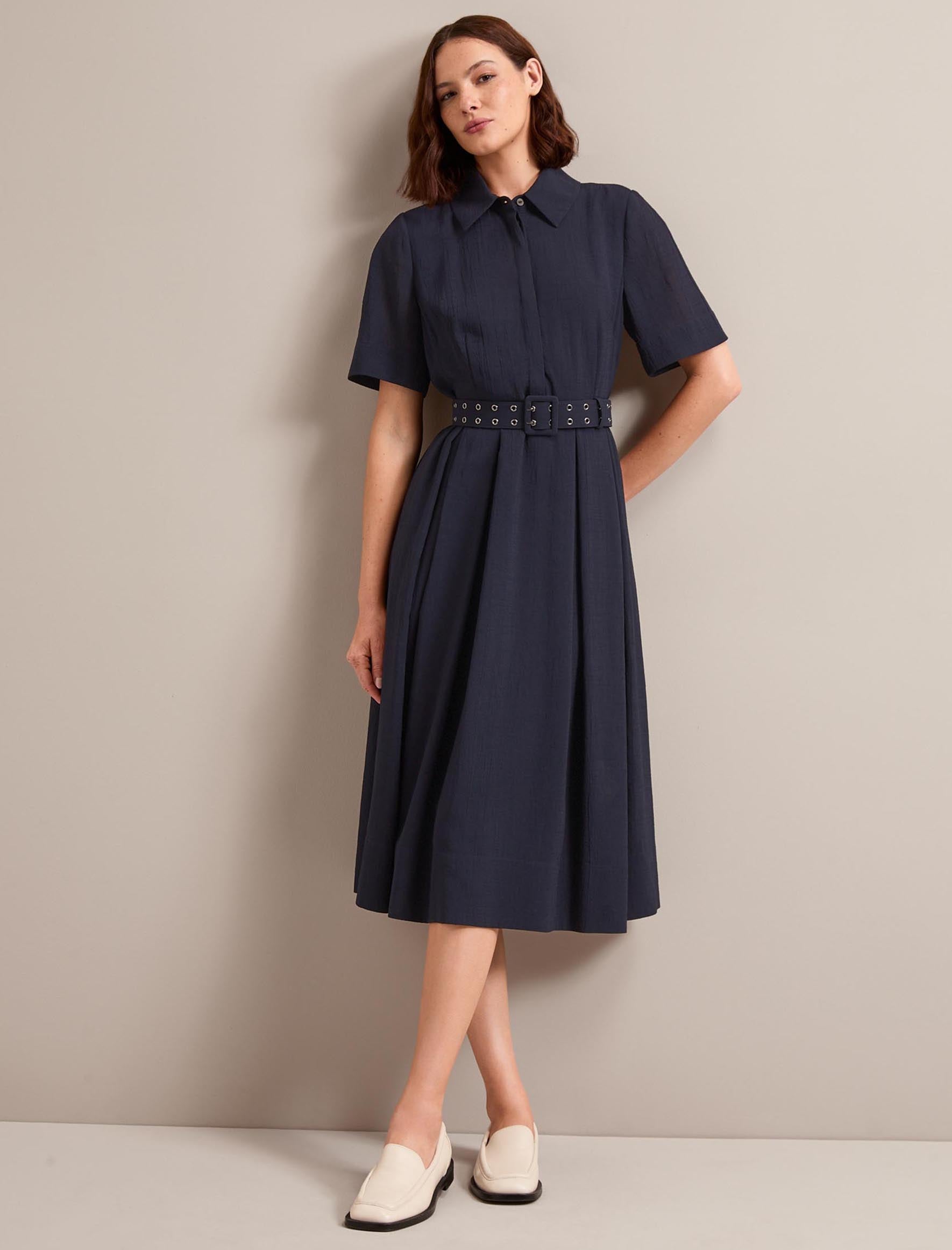 Anya Techni Voile Dress - Lavender