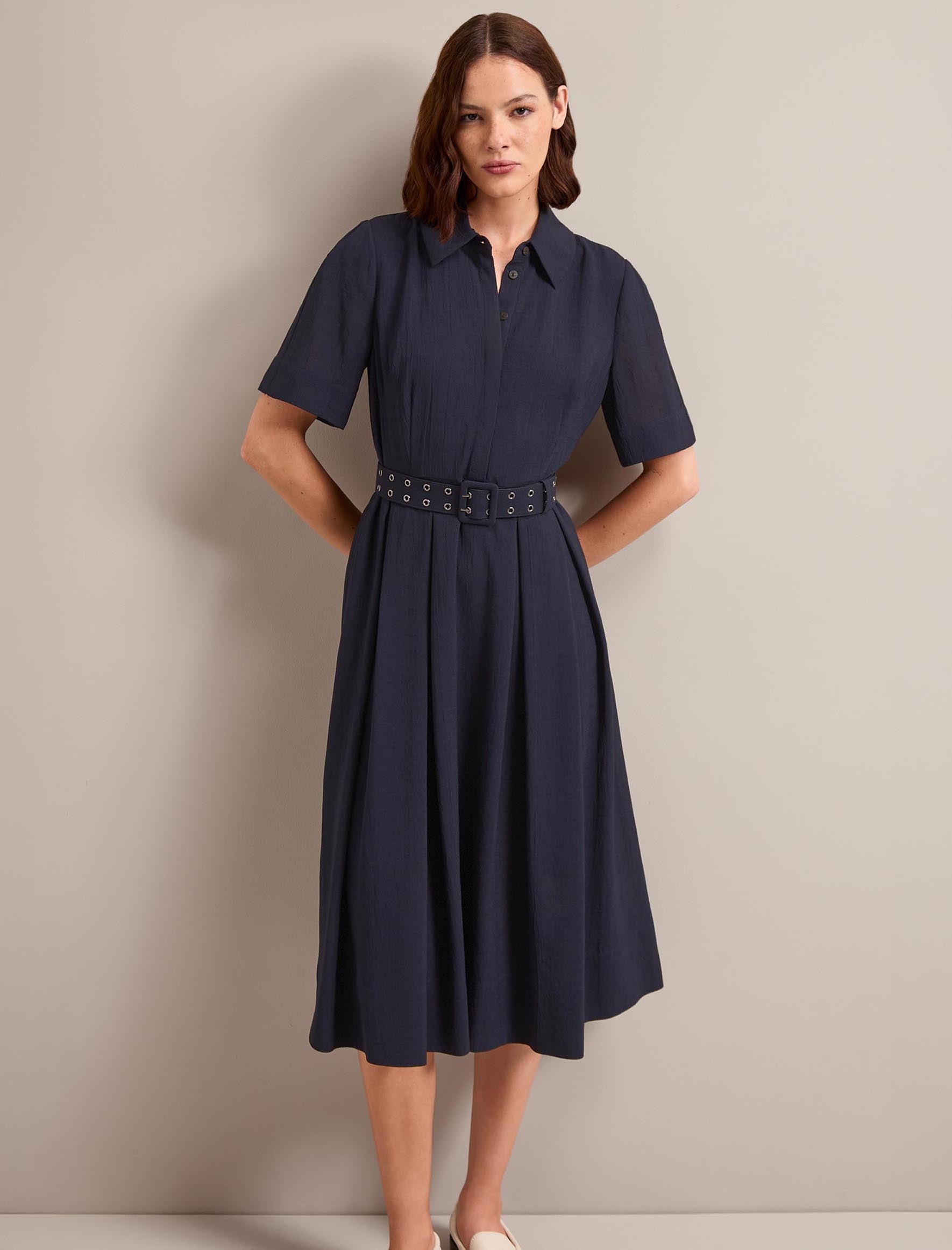 Anya Techni Voile Dress - Lavender
