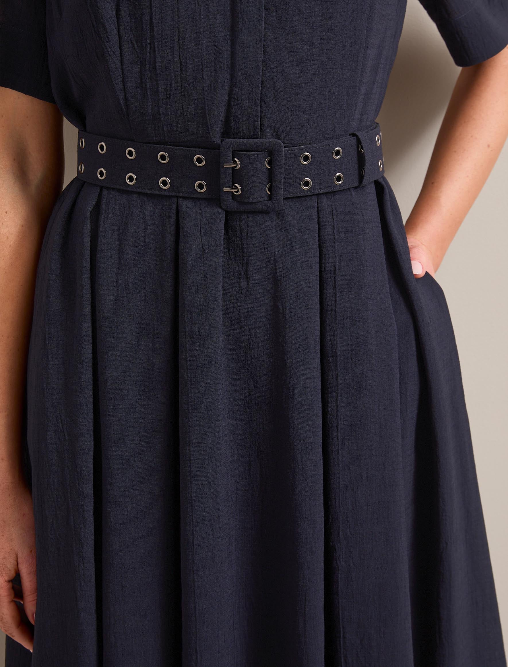 Anya Techni Voile Dress - Lavender