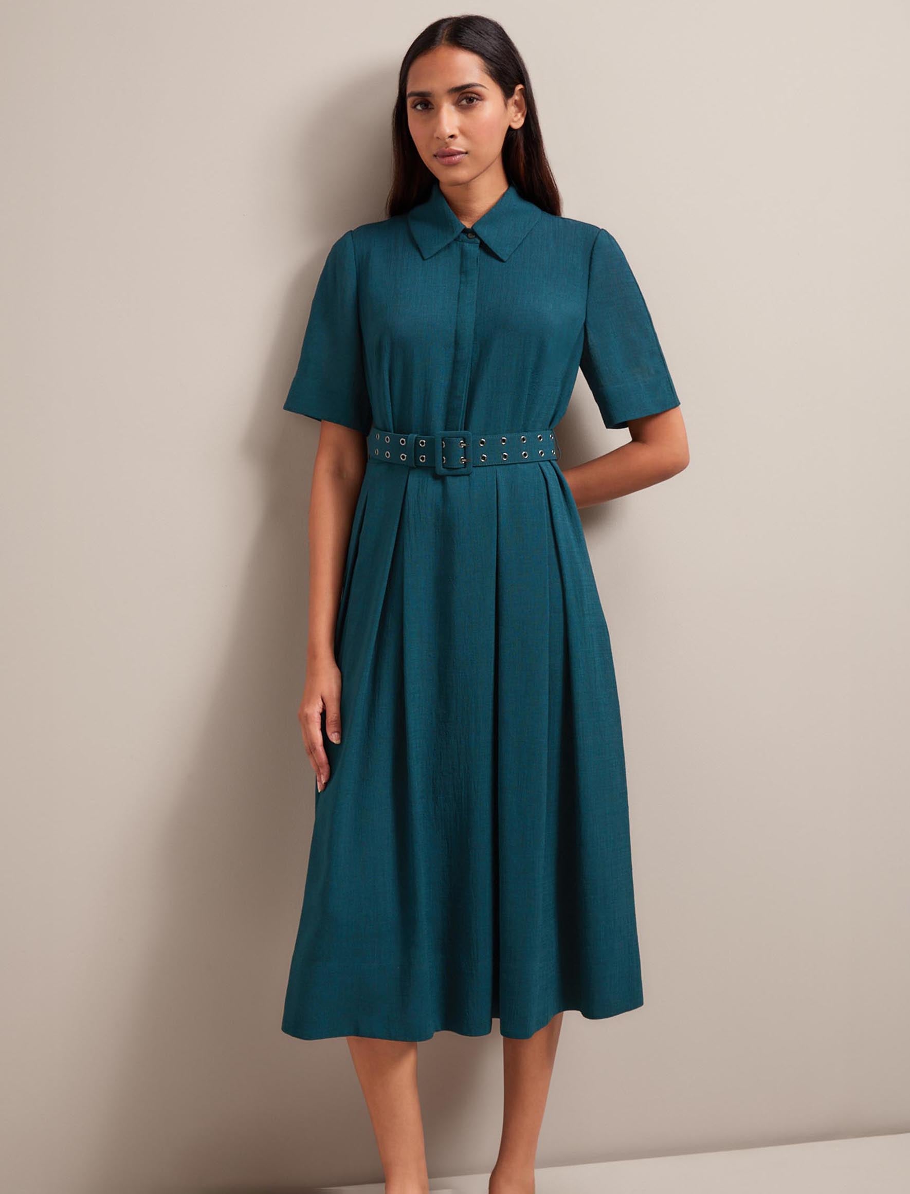 Anya Techni Voile Dress - Lavender